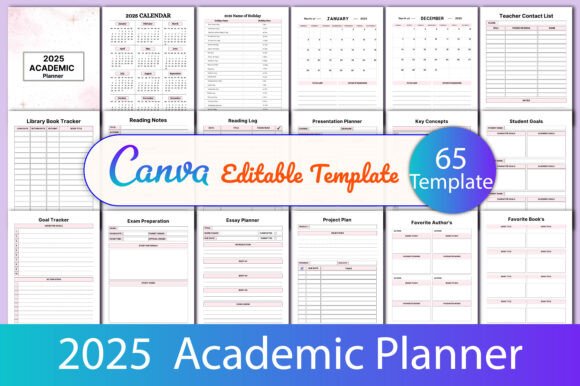 2025 Academic Planner KDP