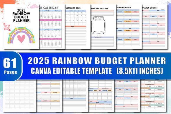2025 RAINBOW BUDGET PLANNER