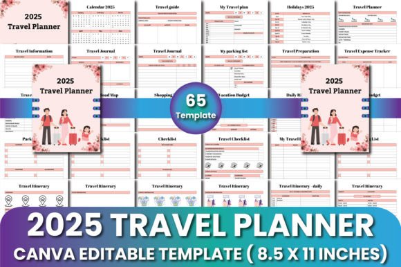 2025 Travel Planner: Organize Your Journey with Precision