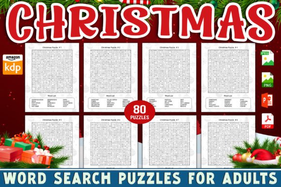 Christmas Word Search for Adults Vol-5: A Festive Challenge for the Season