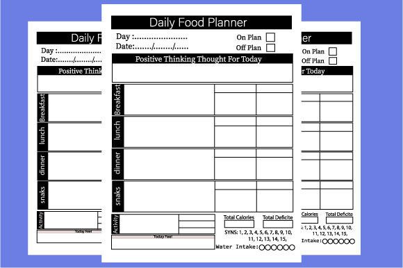 Daily Food Planner Books Kdp Interior: A Practical Resource for Content Creators and Publishers