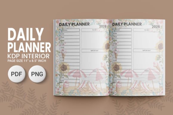 Daily Planner KDP V2 2025 - 02