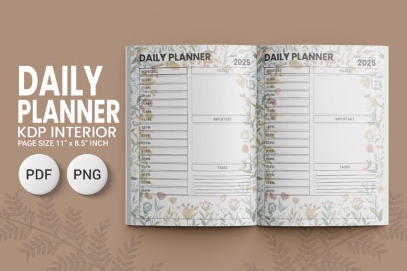 Daily Planner KDP V2 2025 - 04: A Comprehensive Tool for Effective Time Management