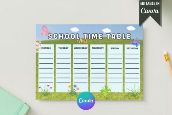 Fun Kids School Timetable