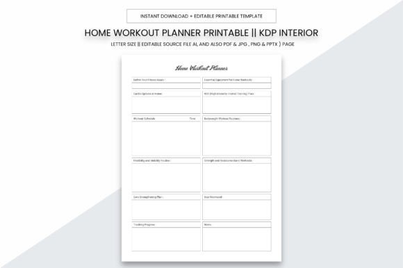 Home Workout Planner: A Comprehensive Guide for Personal and Business Use