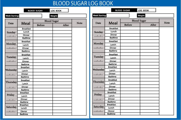 Kdp Blood Sugar Log Book for Amazon