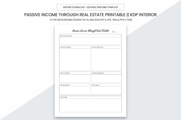 Passive Income Through Real Estate Plan: A Strategic Tool for Long-Term Success